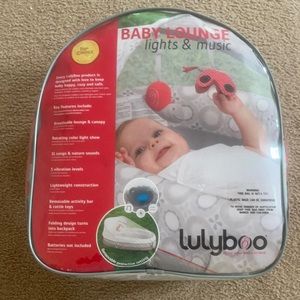 Lightweight travel bassinet to go backpack